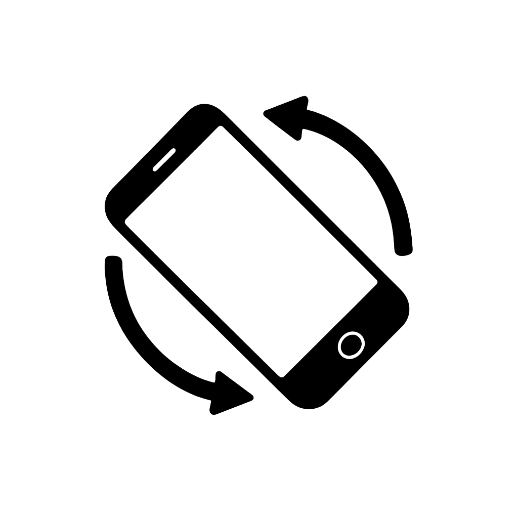 Rotate device icon